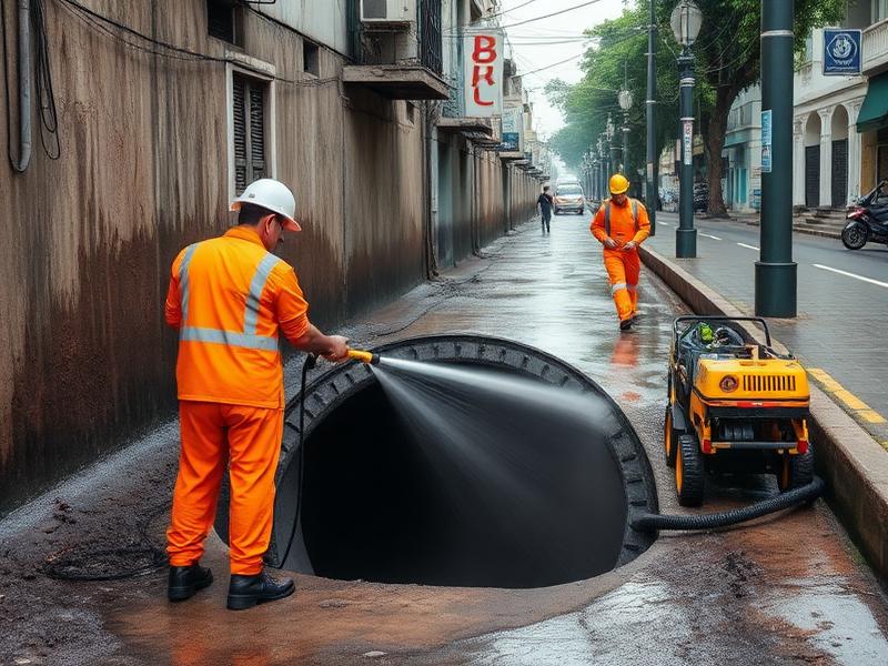 Vệ sinh đường cống