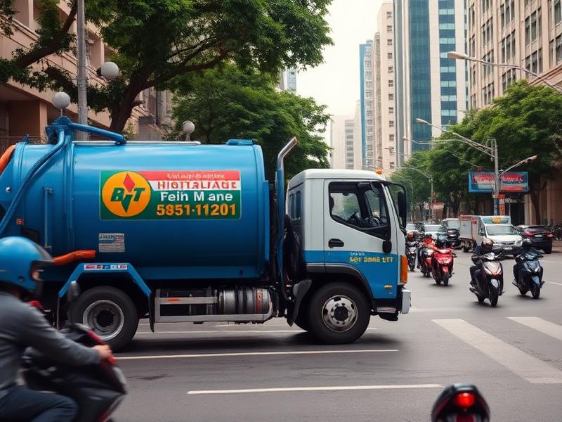 Xe hút hầm cầu tại TP.HCM