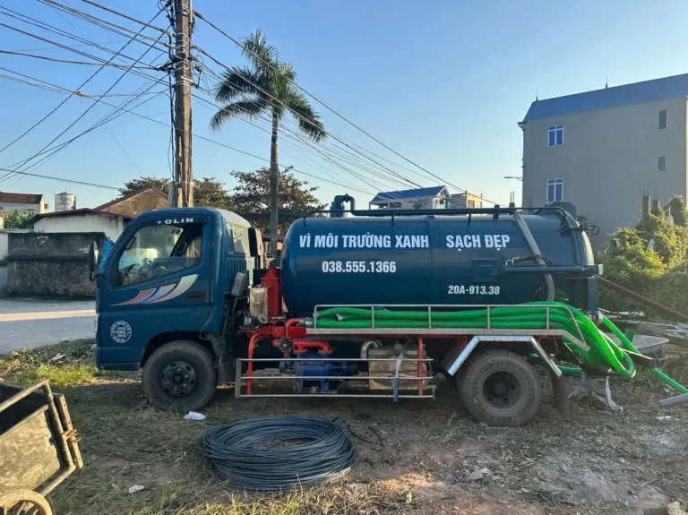 Thông tắc hút hầm cầu tại Bình Dương